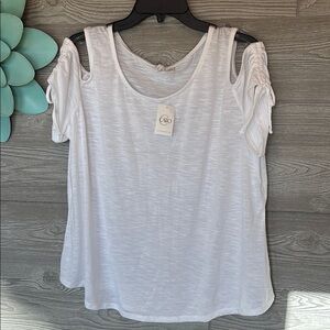 Women's White CATO Top